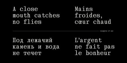 Monogert Font Poster 11