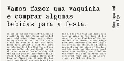 Monogert Font Poster 9