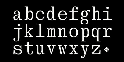 Monogert Font Poster 3