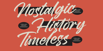 Vintage Bilbesto Font Poster 6