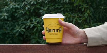 Shiny kage Font Poster 2