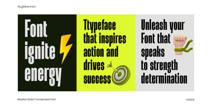 Nughile Font Poster 11