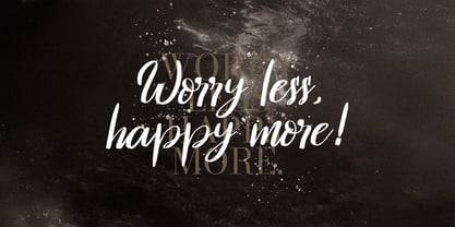 Hontizema Font Poster 6