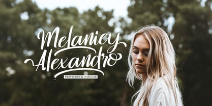 Hontizema Font Poster 4