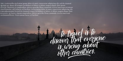 Hontizema Font Poster 5