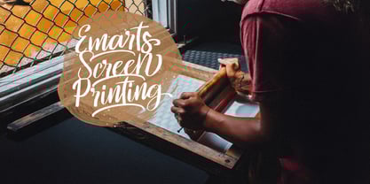 Hontizema Font Poster 2