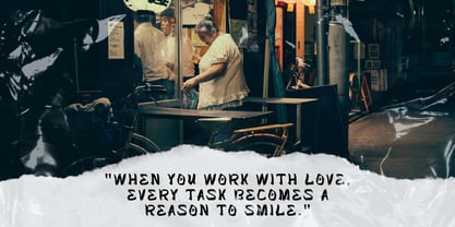 Kurotaku Font Poster 3