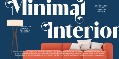 Royale Marigo Font Poster 2