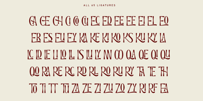 Channery Font Poster 11