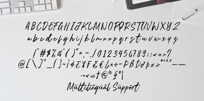 Forest Trail Font Poster 10