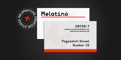 Monopack Font Poster 4