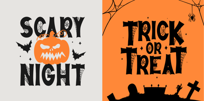 Ghostown Font Poster 3