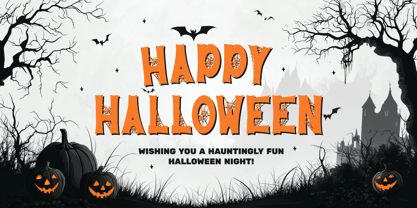 Ghostown Font Poster 4