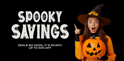 Ghostown Font Poster 6