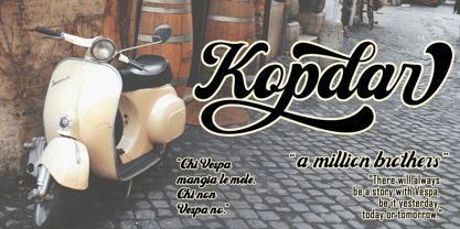Magenta Vintage Font Poster 6