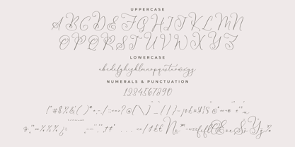 Senorytta Font Poster 7