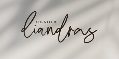 Mahistri Signature Font Poster 2