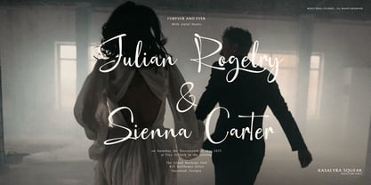 Kasalyra Squeak Font Poster 5