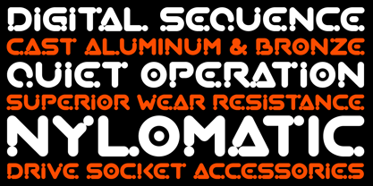 Astrophage AOE Font Poster 3