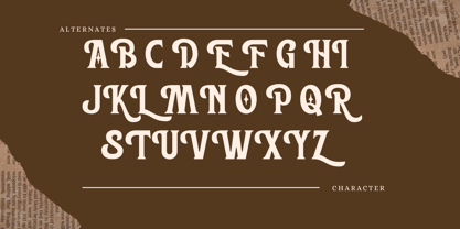 Rouzel Vintage Font Poster 9