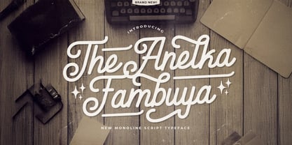 Anelka Fambuya Font Poster 1