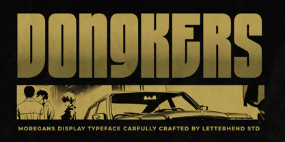 Moregans Font Poster 7