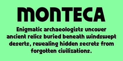 Gelian Font Poster 7