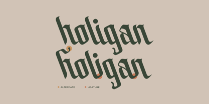 Bolliamih Font Poster 3