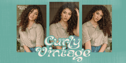 Kimony Font Poster 3