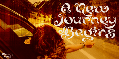 Kimony Font Poster 2