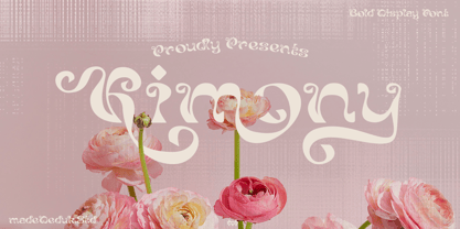 Kimony Font Poster 1