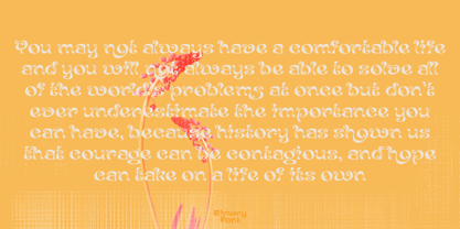 Kimony Font Poster 10