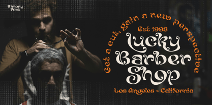 Kimony Font Poster 7