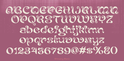 Kimony Font Poster 4