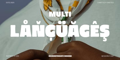 Gimme Extra Bold Font Poster 8