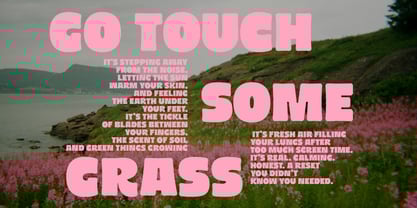 Gimme Extra Bold Font Poster 7