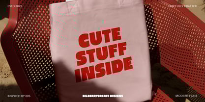 Gimme Extra Bold Font Poster 6