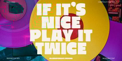 Gimme Extra Bold Font Poster 3