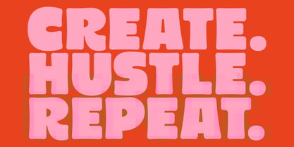 Gimme Extra Bold Font Poster 2