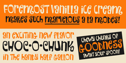 Mikey Mugshot Font Poster 5