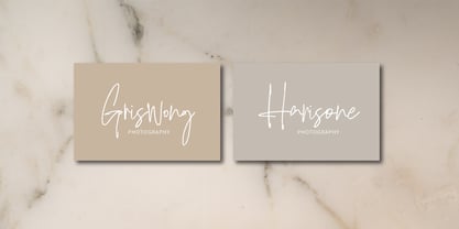 Falsoky Signature Brush Font Poster 5