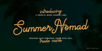 Paradise Gallaiso Font Poster 4