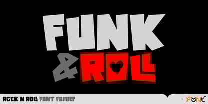 Rock n Roll Font Poster 5