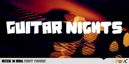 Rock n Roll Font Poster 8