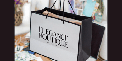 Floral Paradise Font Poster 3