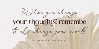 Floral Paradise Font Poster 6