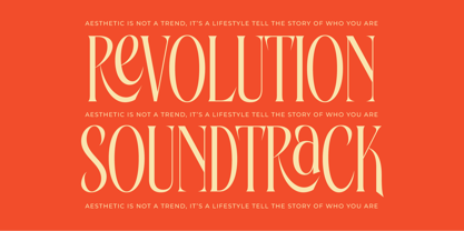 Bagena Mathew Font Poster 6