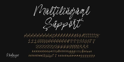 Hockaige Font Poster 8