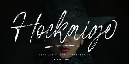 Hockaige Font Poster 1