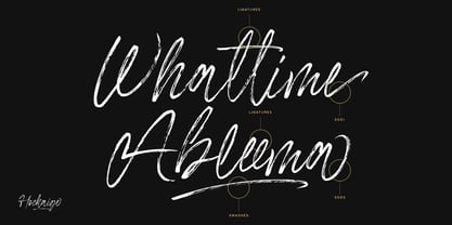 Hockaige Font Poster 6